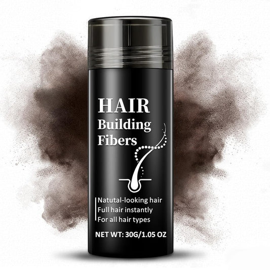 ZHISHUDL Hair Fibers for Thinning Hair for Men & Women Hair Building Fibers Instant Cover Up & Volume Instantly Hair Filler - 02 Dark Brown