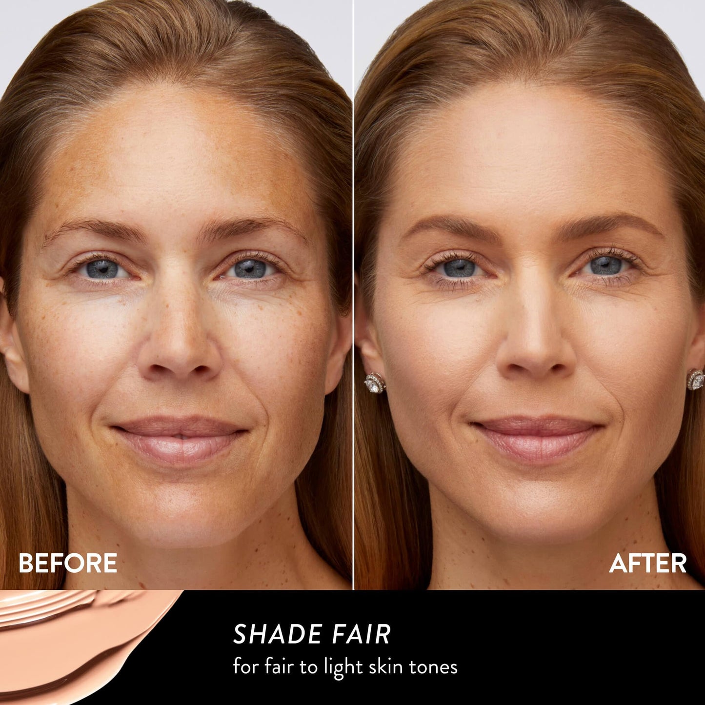 LAURA GELLER NEW YORK Better Than 'Block Skincare-Infused Serum Foundation SPF 50+ for Mature Women –01 Fair, Buildable Coverage – Niacinamide, Vitamins B5 & E – Lightweight, Radiant Finish