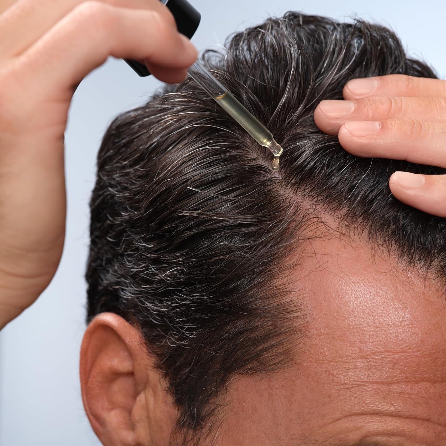 Caldera + Lab Hair Serum - Men’s Thickening Serum for Thinning Hair, Supports Fuller & Stronger-Looking Hair | All Hair Types