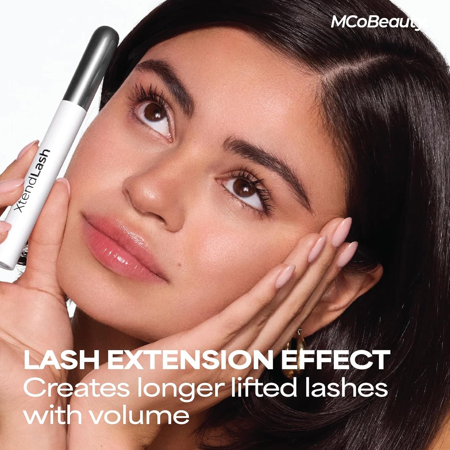 XtendLash Tubing Mascara - Black | Lengthening, Volume & Curl - Smudge Proof & Water Resistant, Vegan