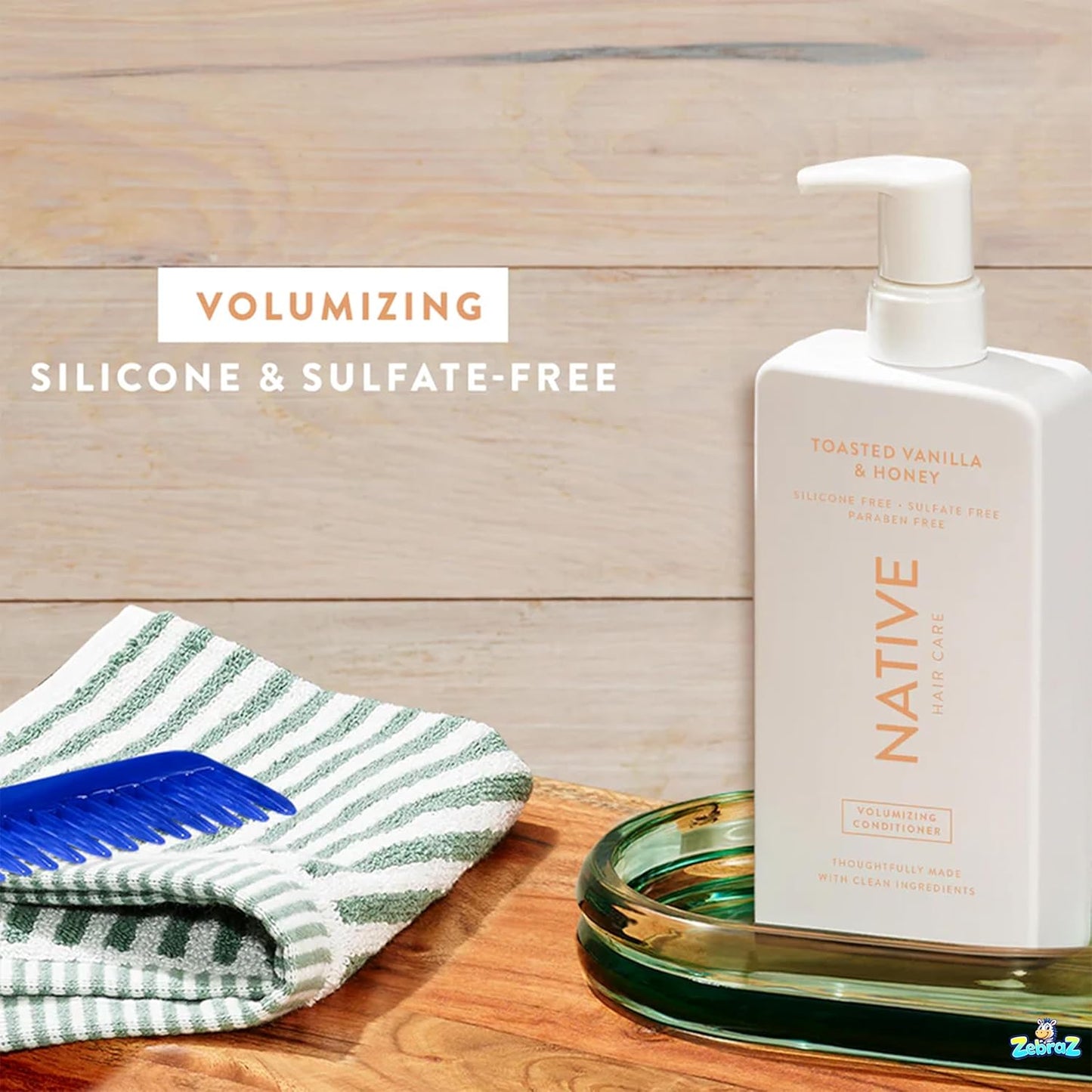 Toasted Vanilla & Honey Volumizing Conditioner - Nourishing Hair Care for Fullness & Shine