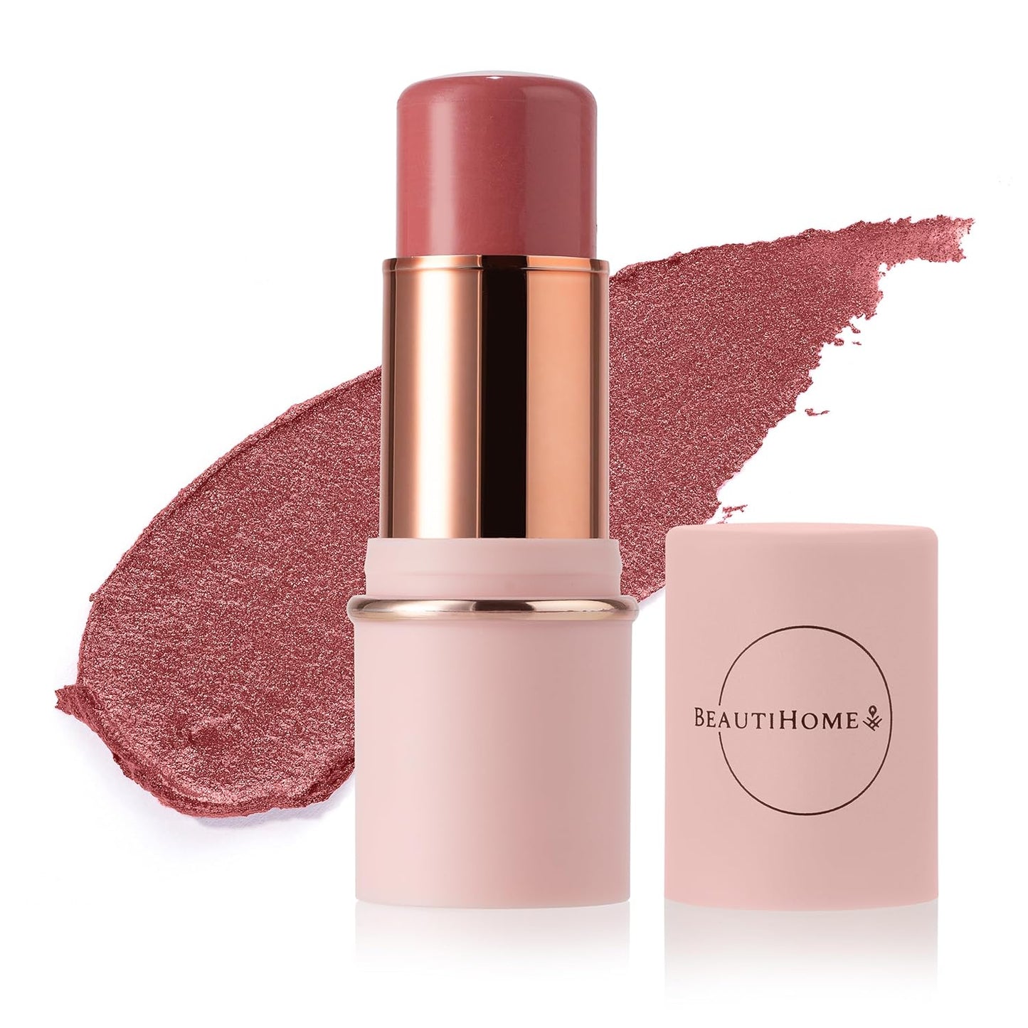 Multistick Cream Blush for Cheeks & Lips - Easy to Apply, Nourishing Formula | True Red, Compact Travel Size