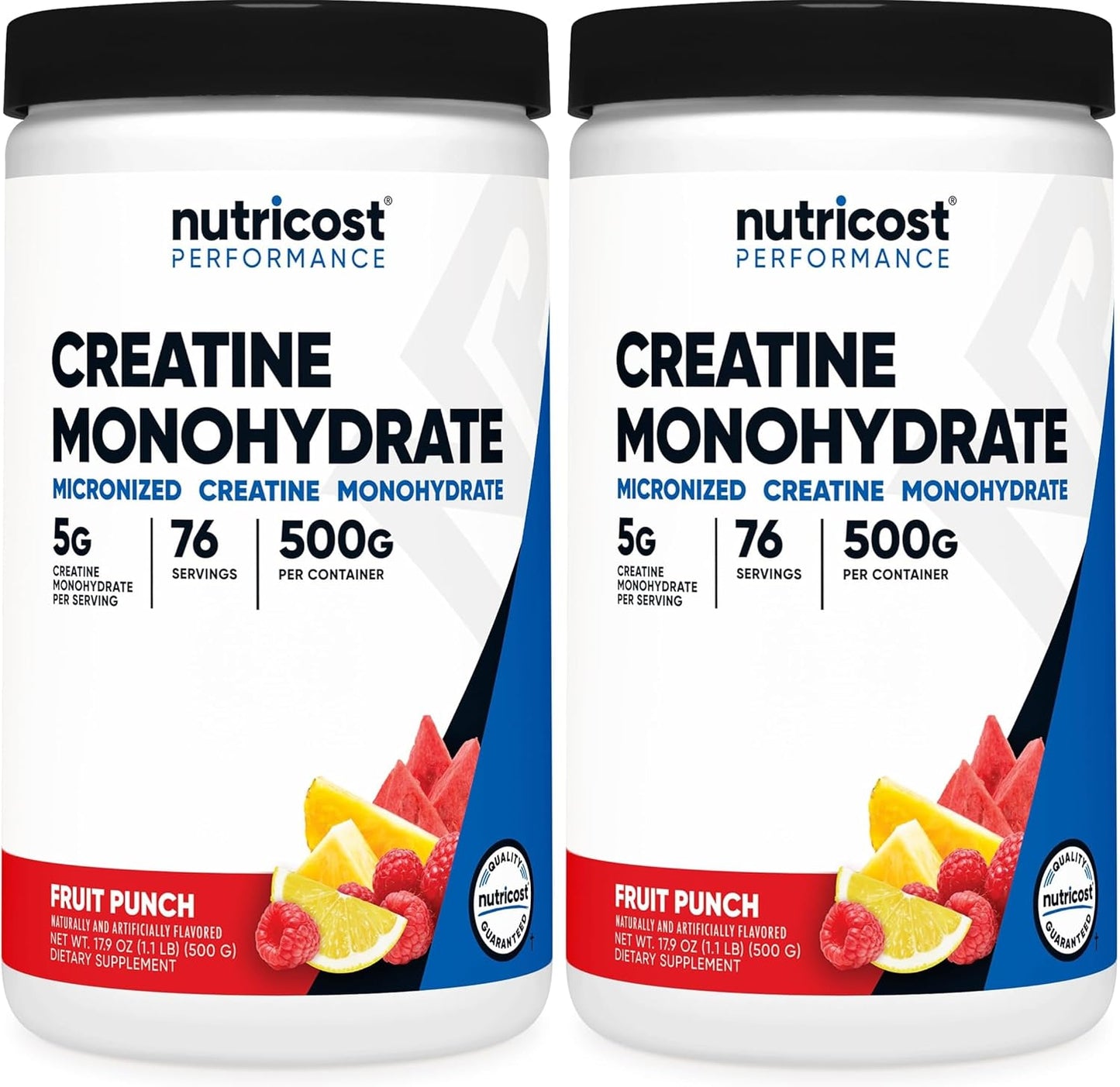 Creatine Monohydrate Micronized Powder - 5000mg Per Serving | 500g (17.9 Oz) - 100 Servings