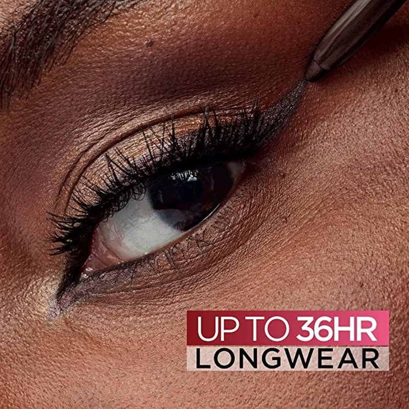 L'Oreal Paris Infallible Grip Eyeliner Pencil - Waterproof, Smudge-Resistant, 36HR Wear | Brown Denim, 0.01 Oz