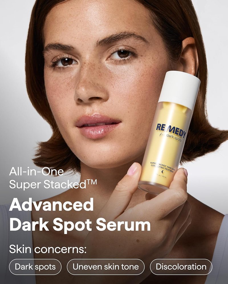 Advanced Discoloration Correcting Serum - Dark Spot Remedy with Retinol & Kojic Acid | Fragrance-Free, 1fl oz
