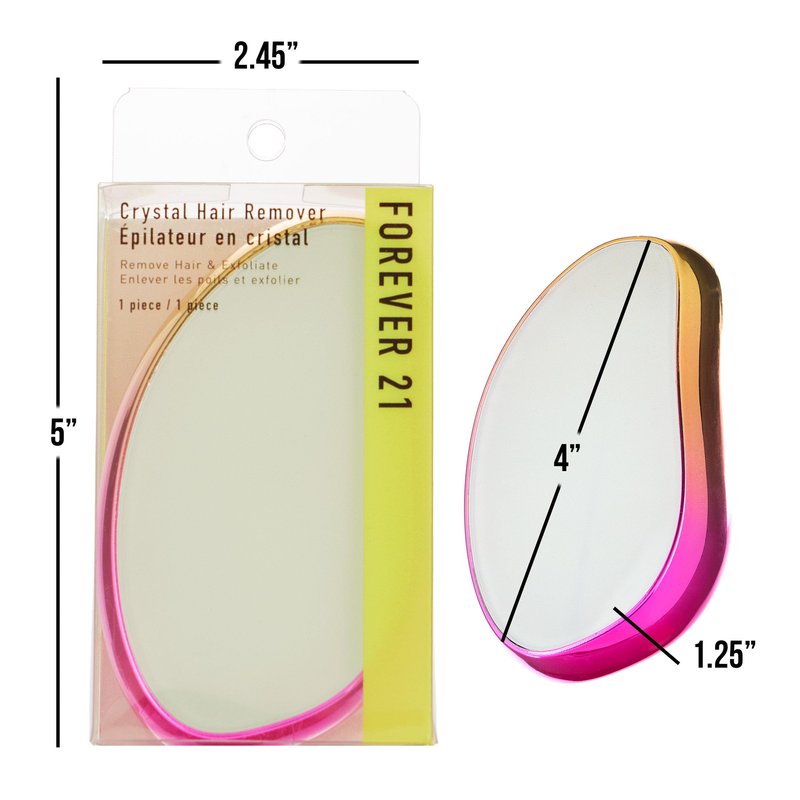 Crystal Hair Remover - 1pc Crystal Hair Eraser, Razorless Shaver Hair Removal Device | Pain-Free Hair Removal & Exfoliation Tool