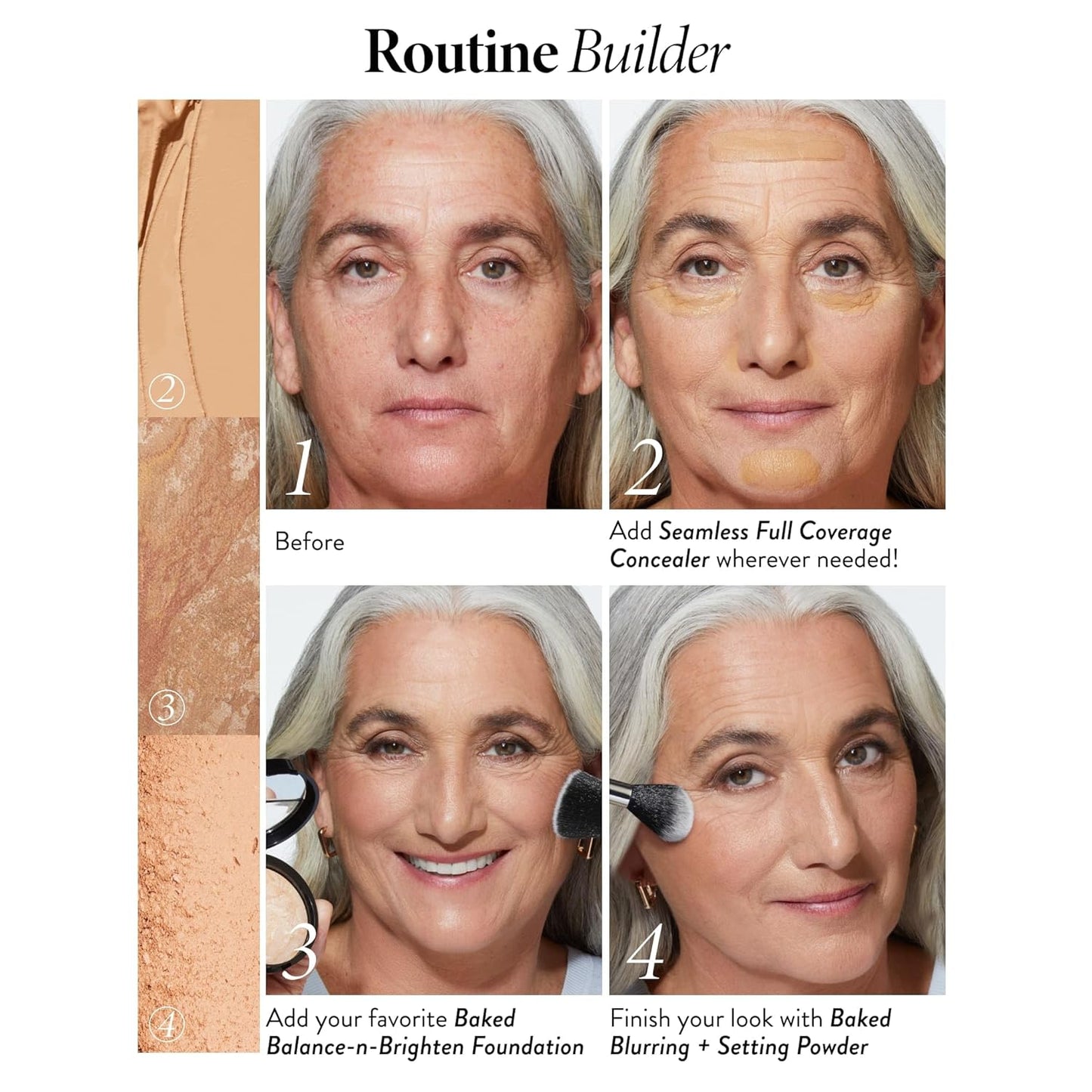 Seamless Finish Full Coverage Concealer - Deep Shade for Flawless Skin