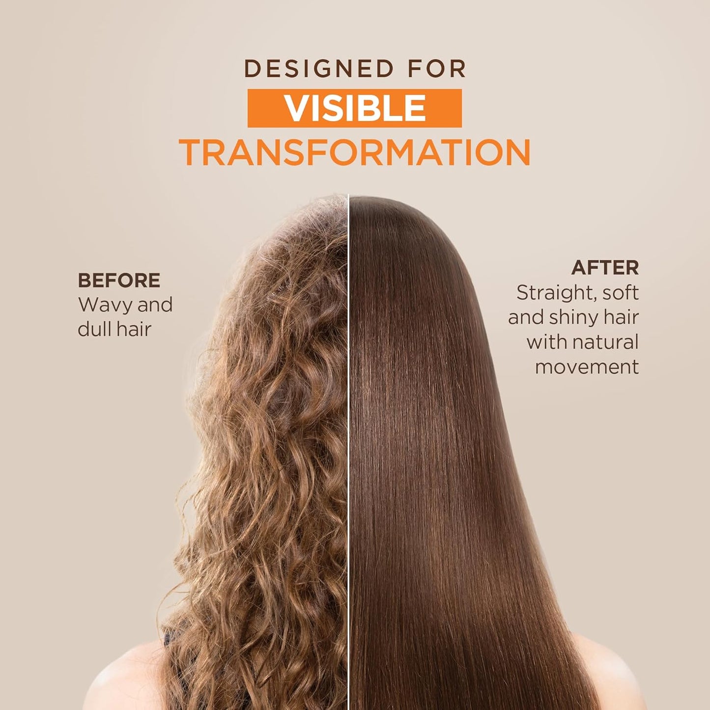 KATIVA Brazilian Keratin Treatment Kit - Formaldehyde-Free Hair Straightening with Hyaluronic Acid | 12 Weeks Frizz Control for Curly & Wavy Hair