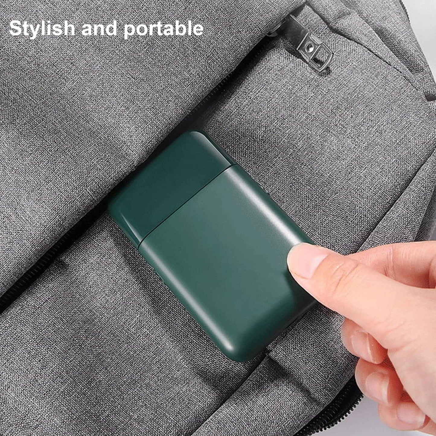 Foil Shaver for Men Multifunction Stubble Trimmer with Pop-Up Sideburn Razor Cordless USB Rechargeable Mini Travel Shaver for Beards & Facial Hair
