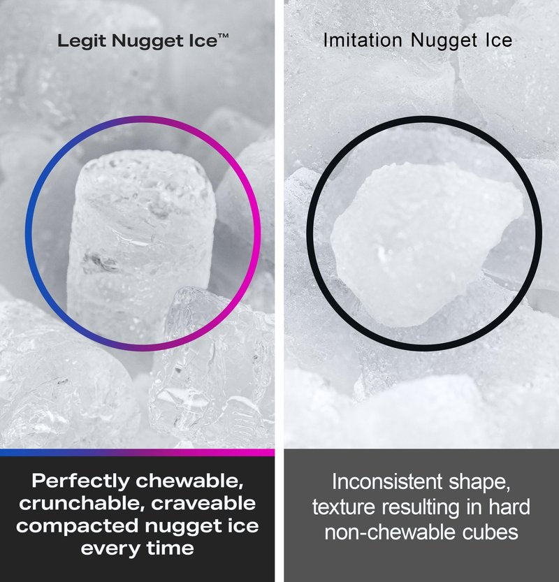 GE Profile Opal 2.0 XL with 1 Gallon Tank, Chewable Crunchable Countertop Nugget Ice Maker, Scoop included, 38 lbs in 24 hours, Pellet Ice Machine with WiFi & Smart Connected, Stainless Steel
