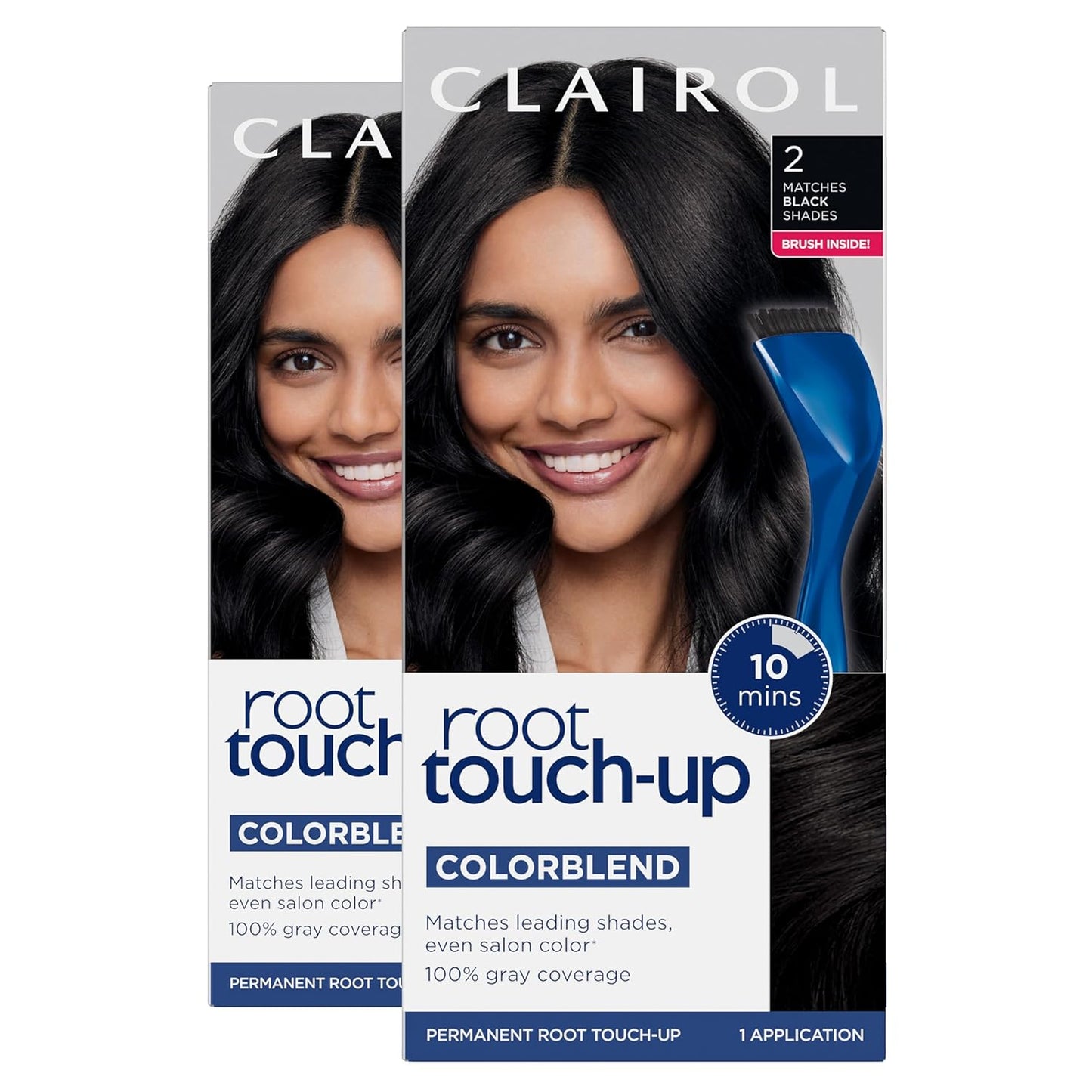 Clairol Root Touch-Up Permanent Hair Dye - 5 Medium Brown | 100% Gray Coverage, Easy Brush Application