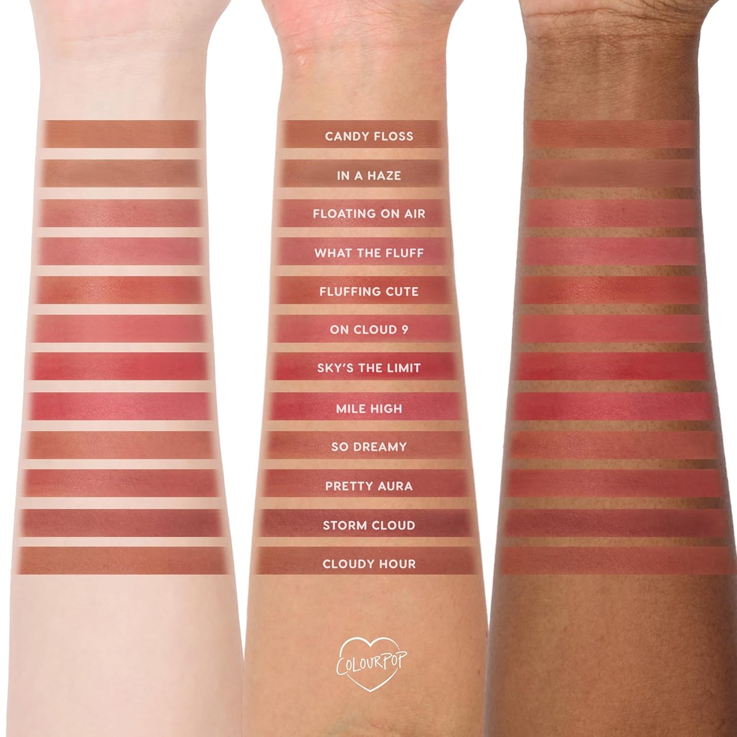 Colourpop Cloud Whip Liquid Lipstick - Blurring Soft Finish Lip Color Infused with Marshmallow & Hyaluronic Acid | Pretty Aura (0.12 Fl oz)