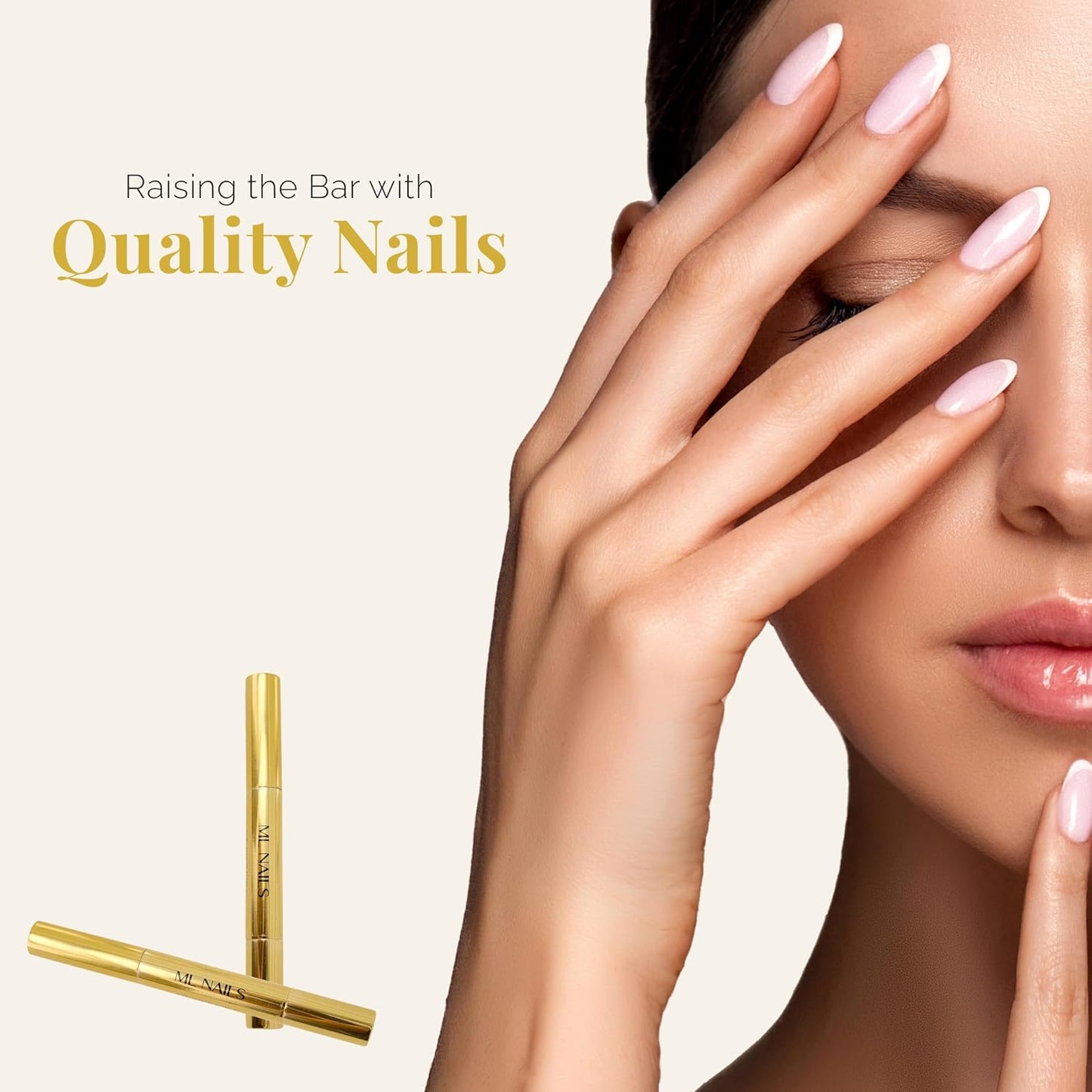 Cuticle Oil Pen - Moisturizing Nail Strengthener with Jojoba Oil & Vitamin E | Quick-Absorbing 3mL Rose