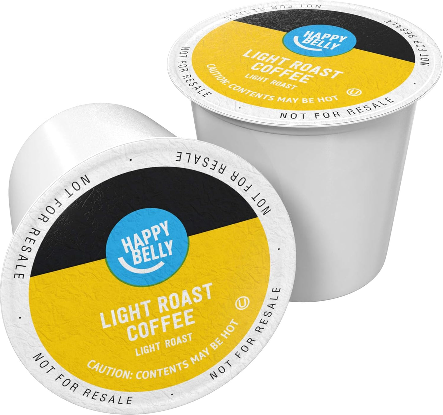 Happy Belly Dark Roast Coffee Pods - Compatible with Keurig 2.0 | 100 Count