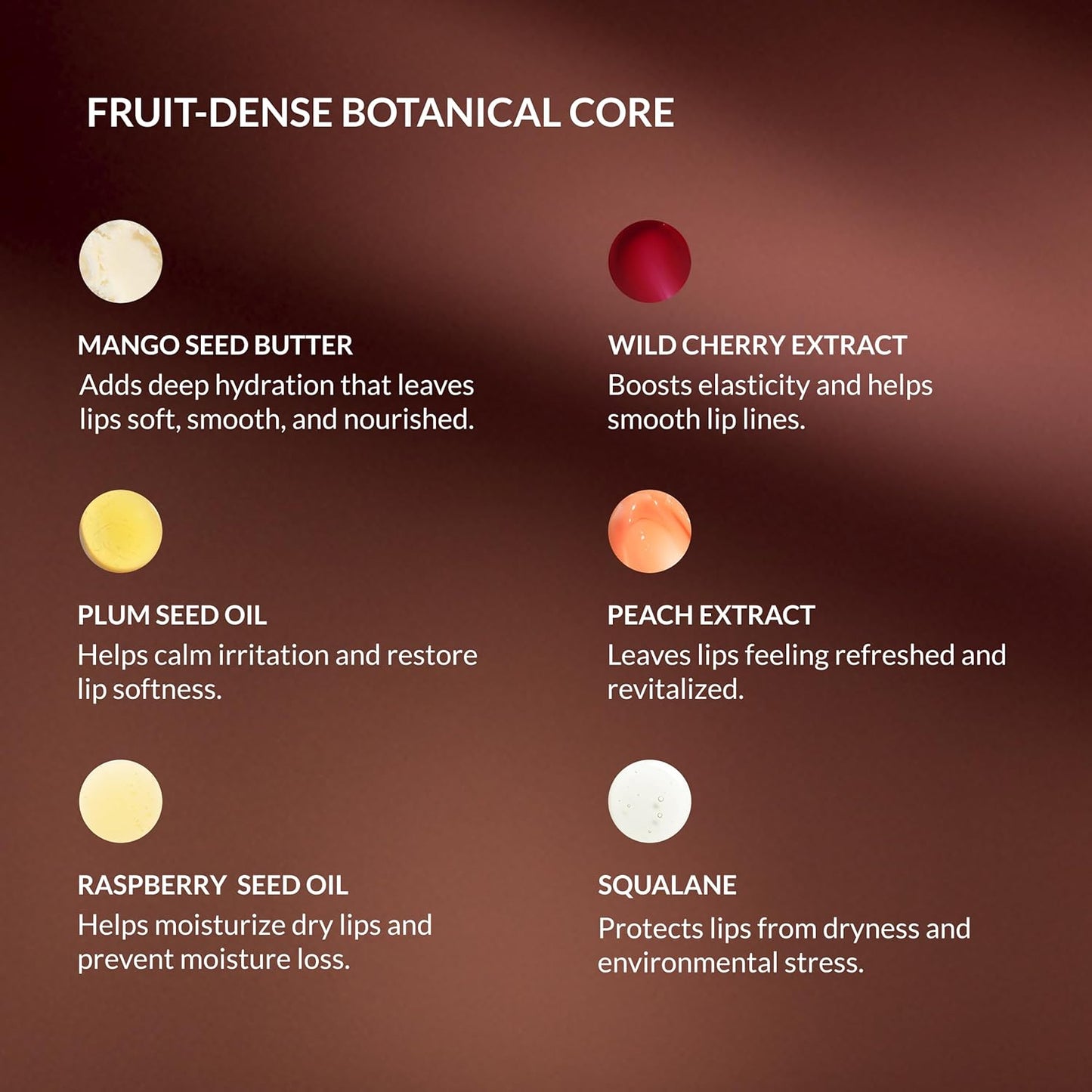 Hydrating Glossy Fruit Lip Stain - 2-in-1 Tint & Oil Stain | Lightweight Makeup for Smooth, Nourished Lips - Jamun Jelly