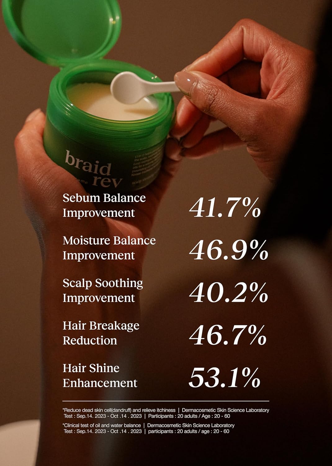 Braid Rev Scalp Sleeping Oil Balm - Nourishing Korean Scalp Treatment with Coconut & Shea Butter | 2.65 oz