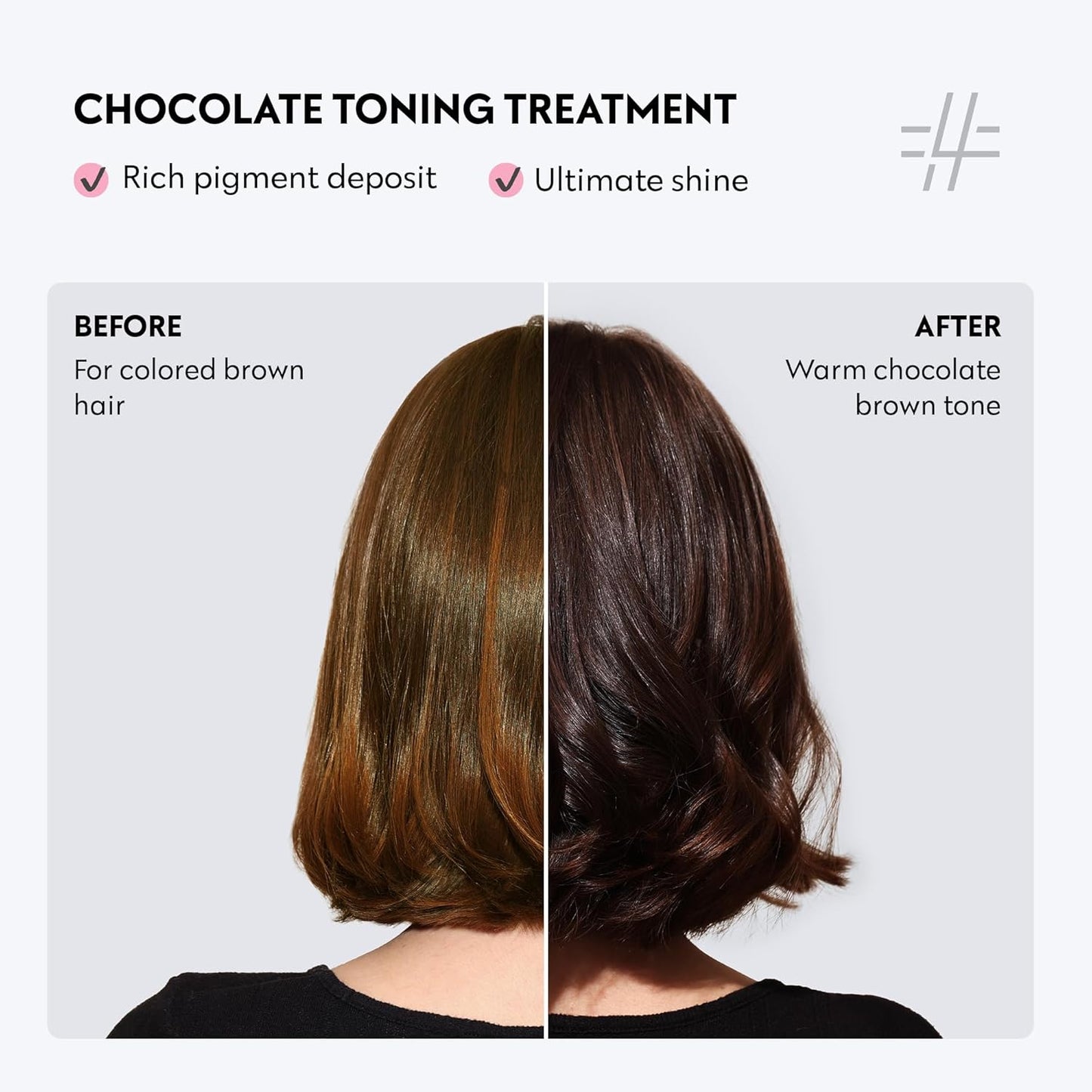 Color Mask - Chocolate | Semi-Permanent Hair Toner for Color-Treated Hair - Vegan & Cruelty-Free - 6.76 fl oz