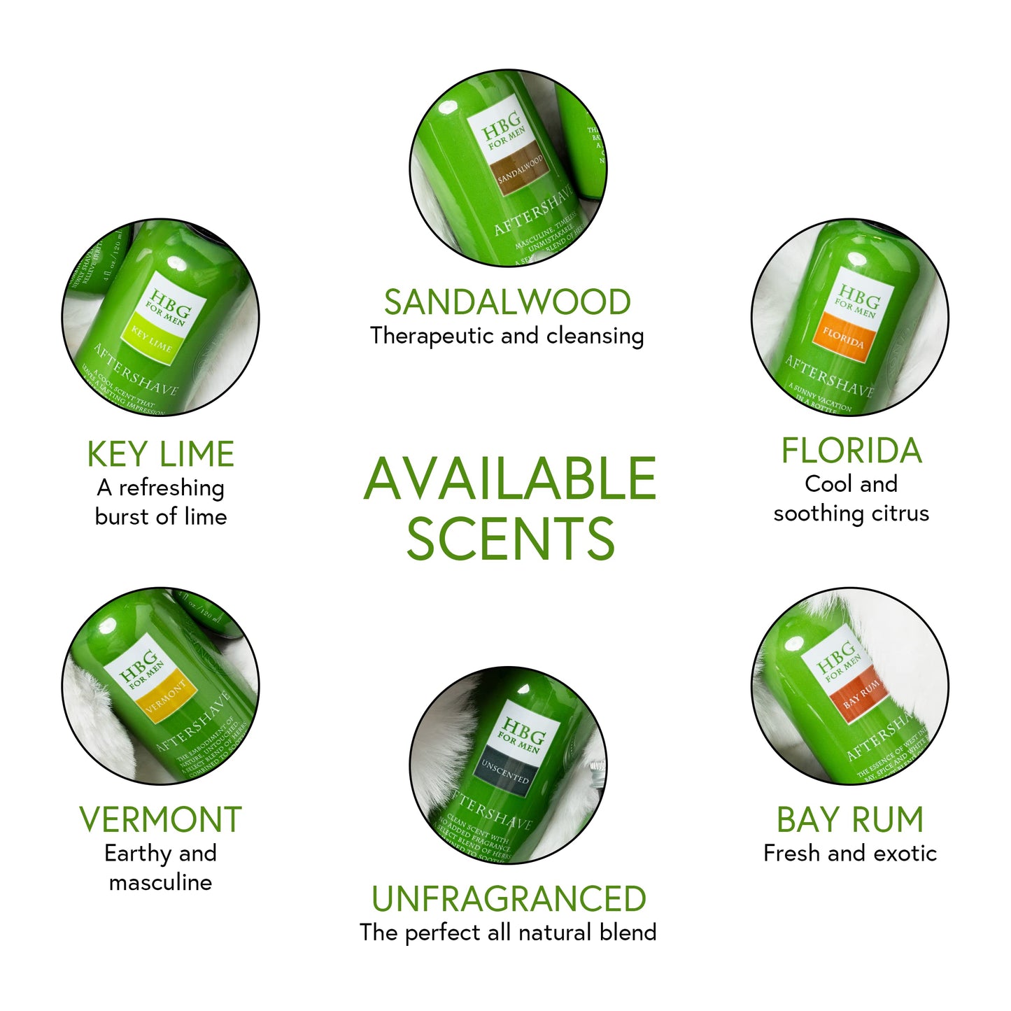 Honeybee Gardens Soothe & Refresh Herbal Aftershave with Aloe & Witch Hazel for Men - Florida - Cool and soothing citrus | Gluten-Free, Vegan, Cruelty-Free, 4 Fl Oz