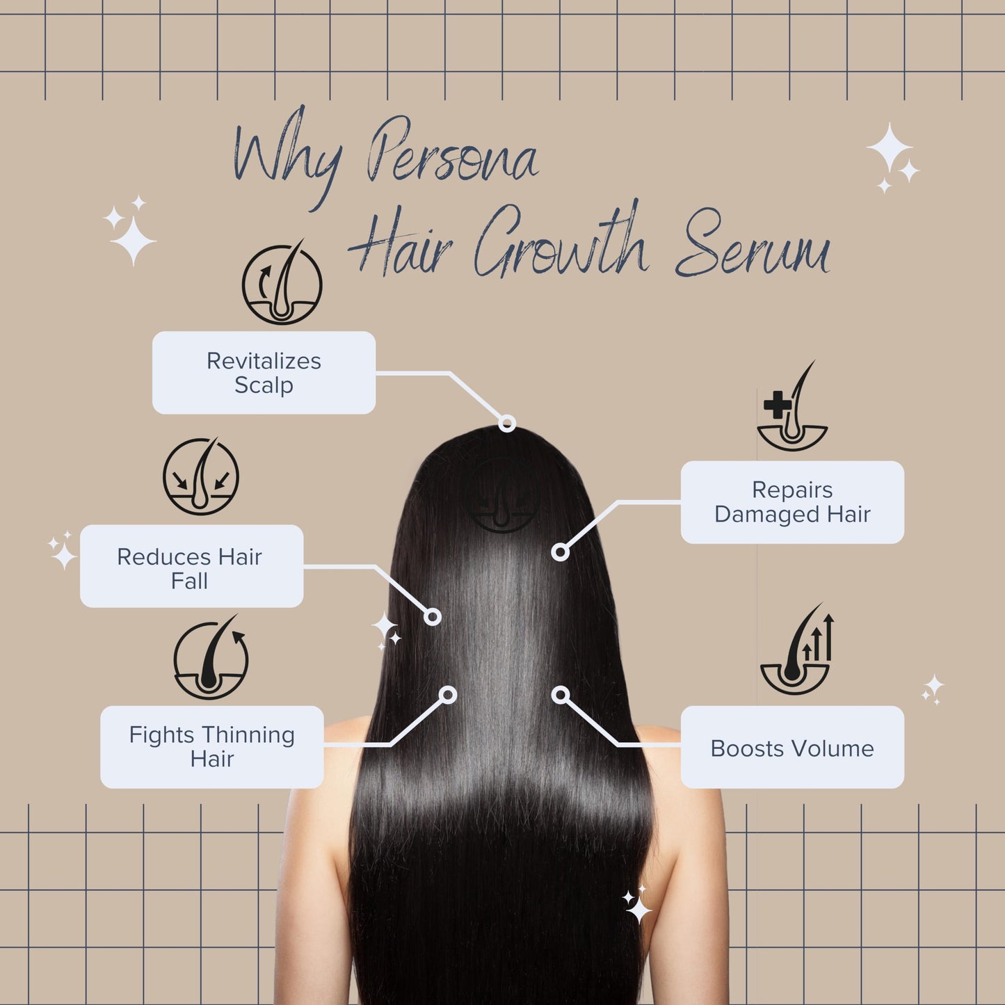 Hair Growth Serum – Advanced Biotin with Caffeine, Peptides, Botanical Extract for Thicker, Fuller, Longer Hair, Reduces Hair Thinning, Hair Regrowth Tonic, Hair Loss Treatment for Men & Women, 30ml
