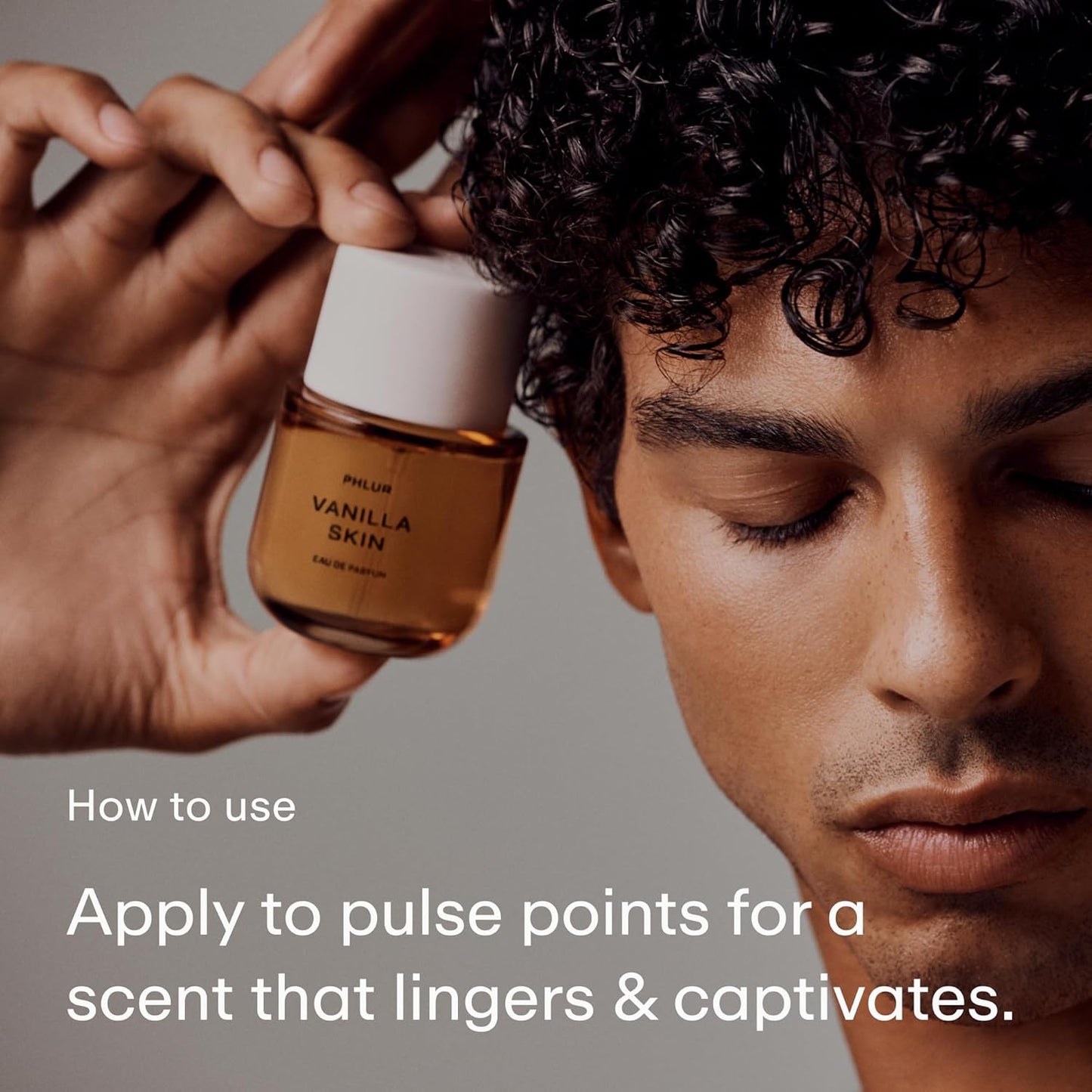 Vanilla Skin Perfume - Unisex Warm Vanilla Eau de Parfum | 50 mL with Pink Pepper, Cashmere Wood & Sandalwood