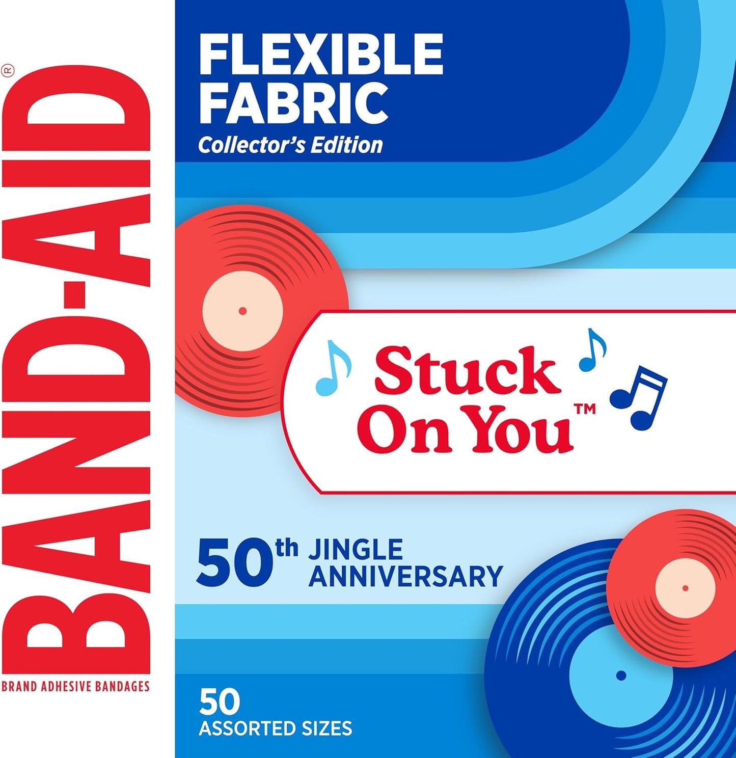 Flexible Fabric Adhesive Bandages - Comfortable Sterile Wound Care for Cuts & Scrapes | 100 Count