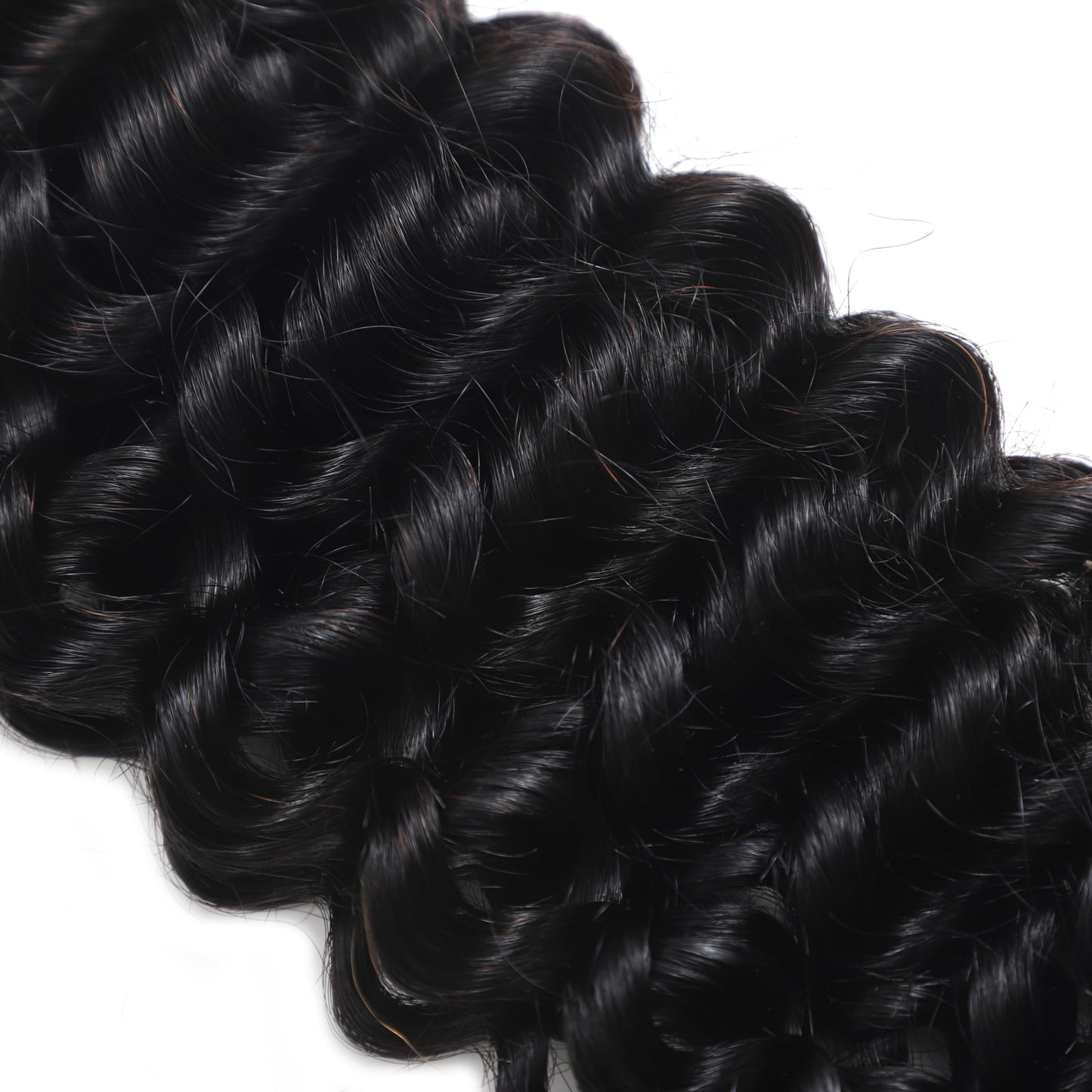 Human Braiding Hair for Boho Braids 2 Bundles 100g 22Inch Water Wave Human Hair Braiding Hair 12A Brazilian Virgin No Weft Hair Extensions for Bohemian Knotless Braids Bulk Human Hair for Braiding