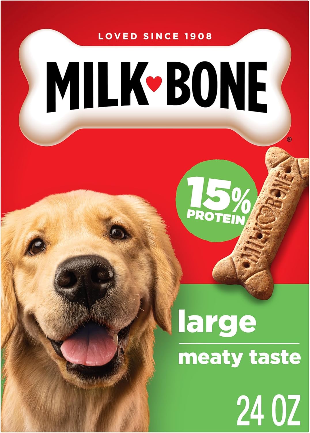 Milk-Bone Original Dog Treats - Crunchy Biscuits for Medium Dogs | 10 lb Bag