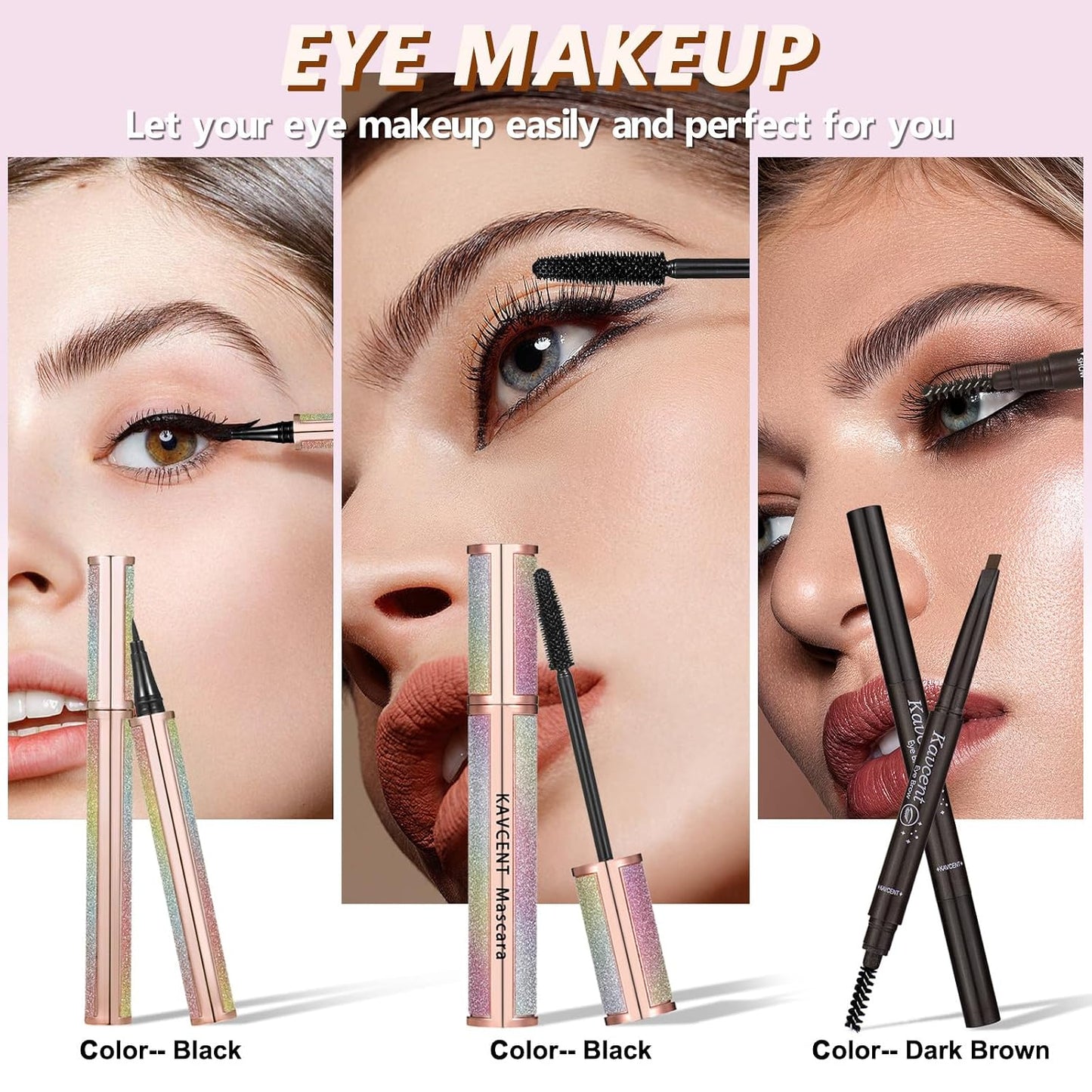 Makeup Set for Women | Complete Makeup Kit with Eyeshadow Palette, Lip Gloss & Foundation - Perfect Gift for Teens