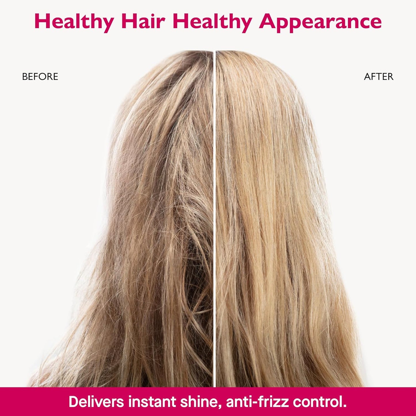 Leave-In Conditioner Spray - 12 Benefits for Salon-Quality Repair & Shine | Heat Protection & Anti-Frizz, 6 Fl Oz