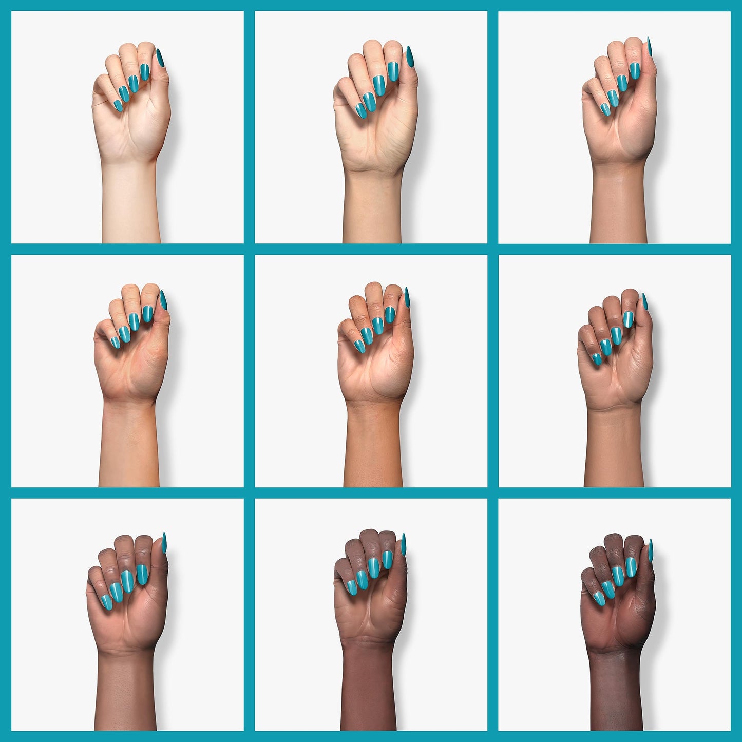 L.A. COLORS Color Craze Nail Polish, Sea Siren, 0.44 fl. oz., CNP433, (CNP433)
