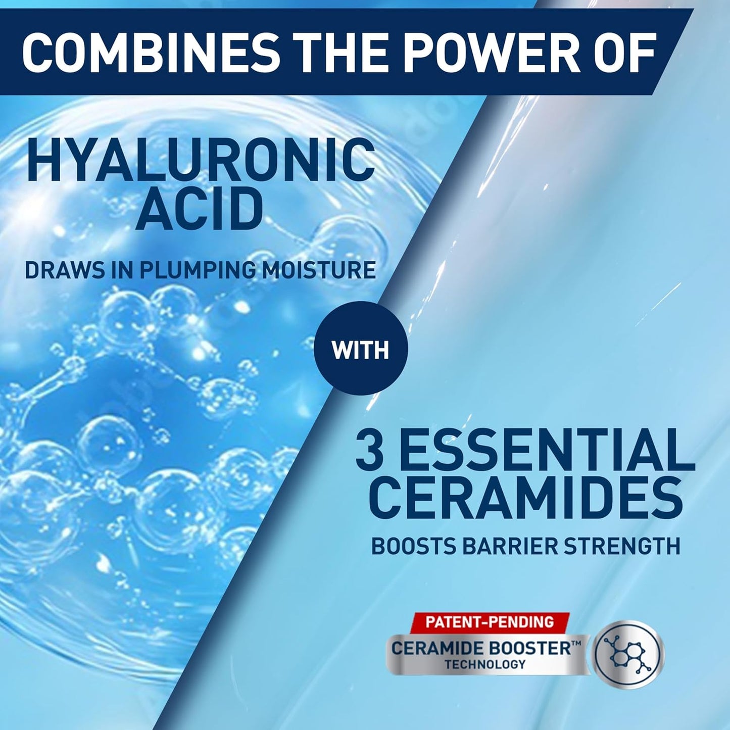 CeraVe Hydrating Hyaluronic Acid Gel - Lightweight Facial Moisturizer for Sensitive Skin | 1.7oz