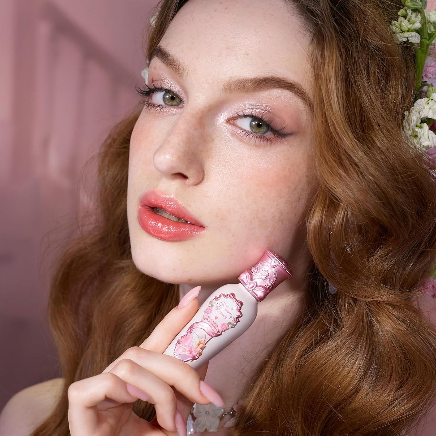 Midsummer Fairytales Lip Lacquer - Glowy Hydrating Tinted Lip Oil for Women | Vegan & Cruelty-Free, 0.17 Fl Oz