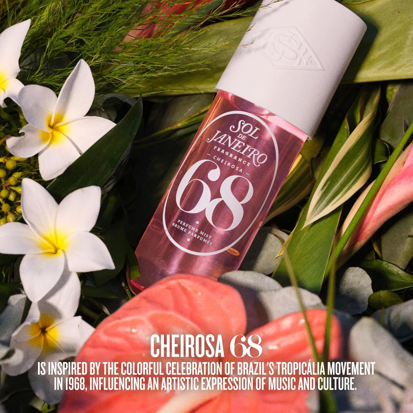 Cheirosa Hair & Body Perfume Mist - Tropical Scent for All-Day Freshness | 8 oz