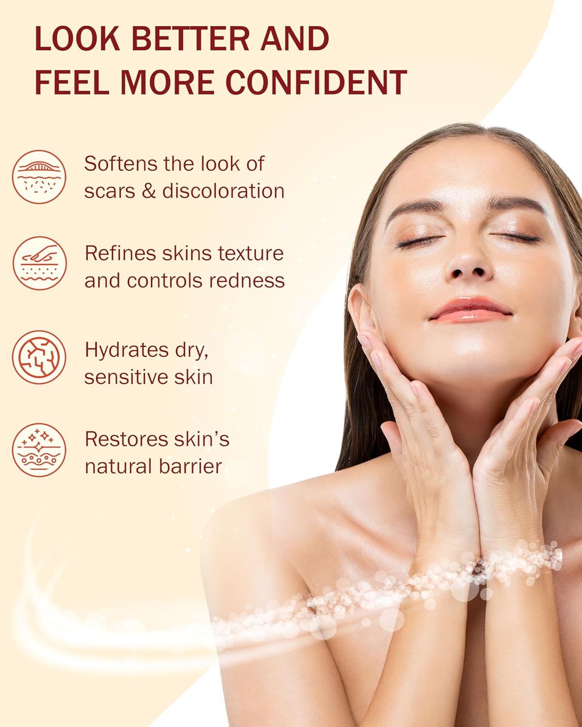 Scar Cream Gel for Surgical Scars | Fast Repair for C-Section, Keloids & Burns - 2.0 Fl Oz, All Skin Types