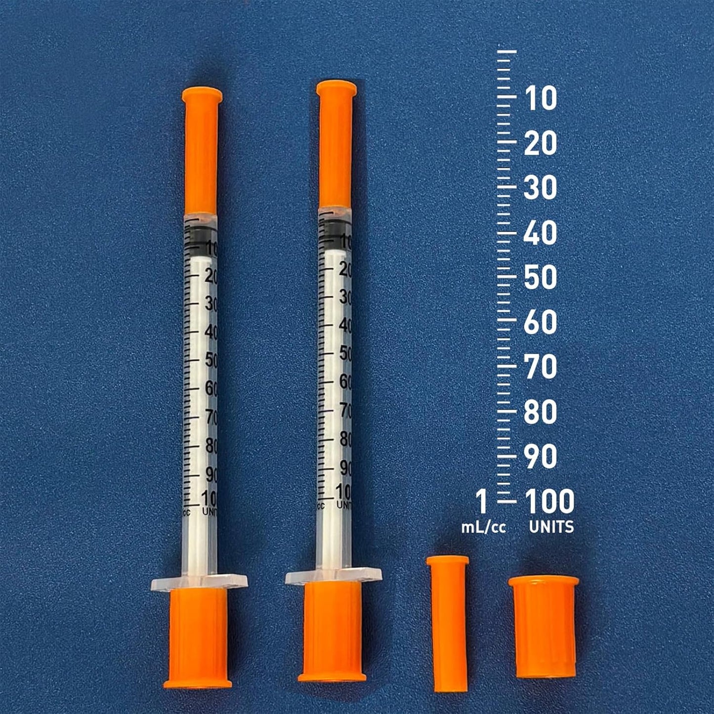 U-100 1cc Syringes with 31G Needle - Individual Pack of 36 | 5/16 Inch (8mm)