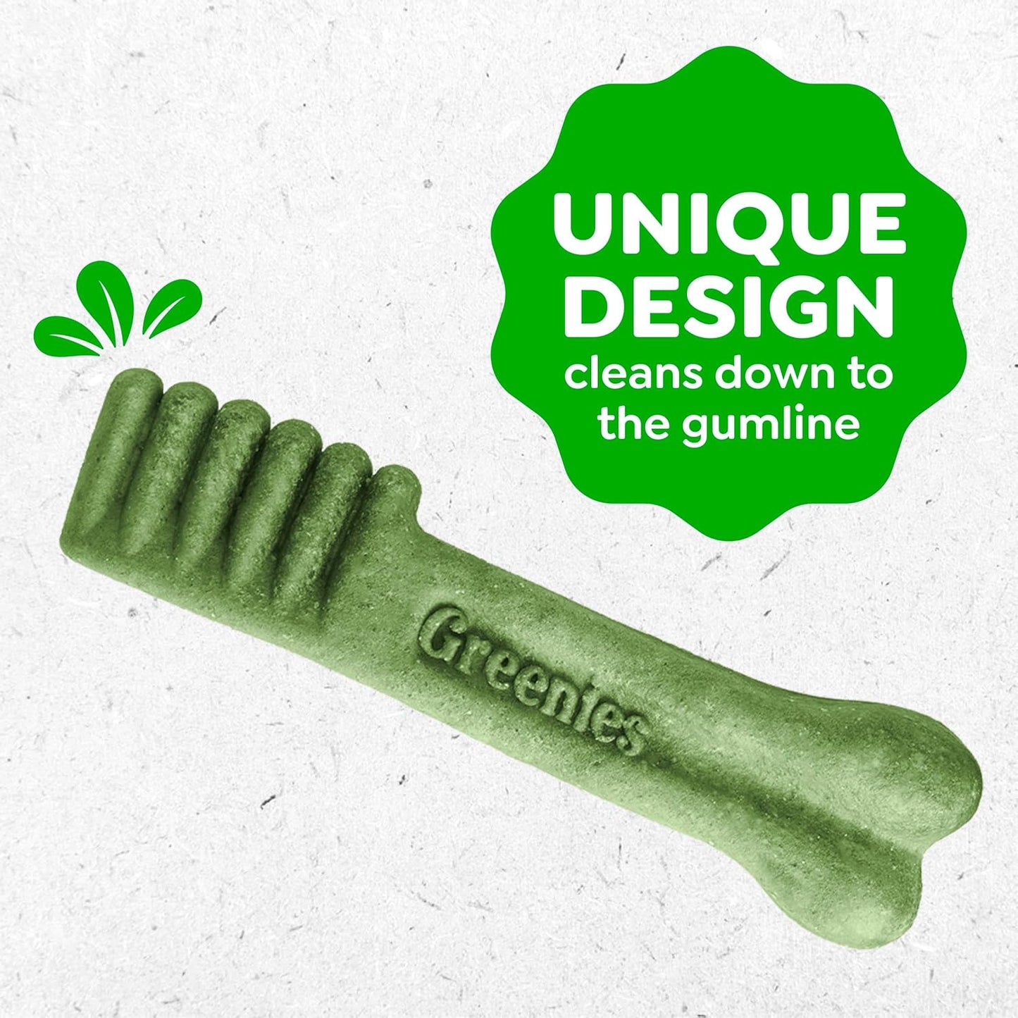 Greenies Natural Dental Dog Treats - Veterinarian-Recommended Chews | Regular Size, Original Flavor, 36 oz. Pack