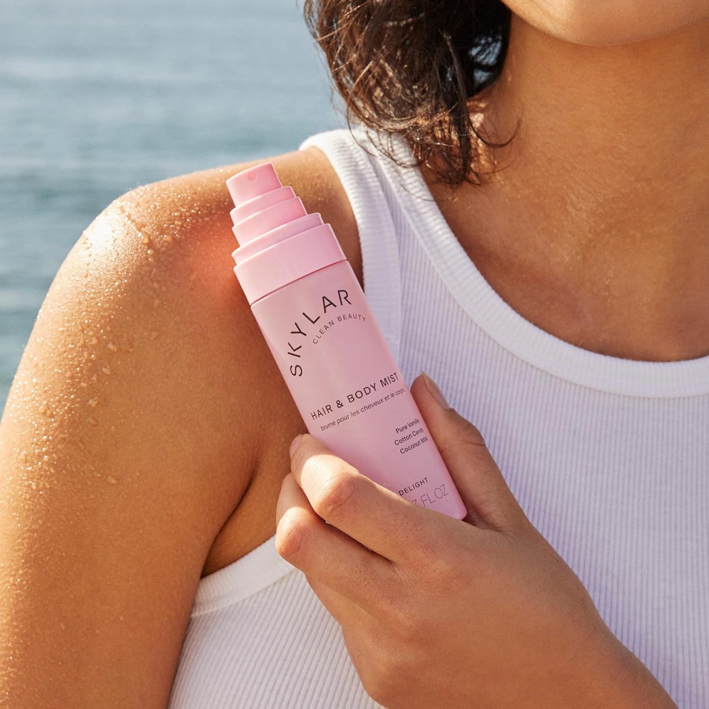 Skylar Hair Perfume & Body Mist | Sweet Cotton Candy & Vanilla Scent - Hypoallergenic, Vegan - 80mL / 2.7 Fl oz