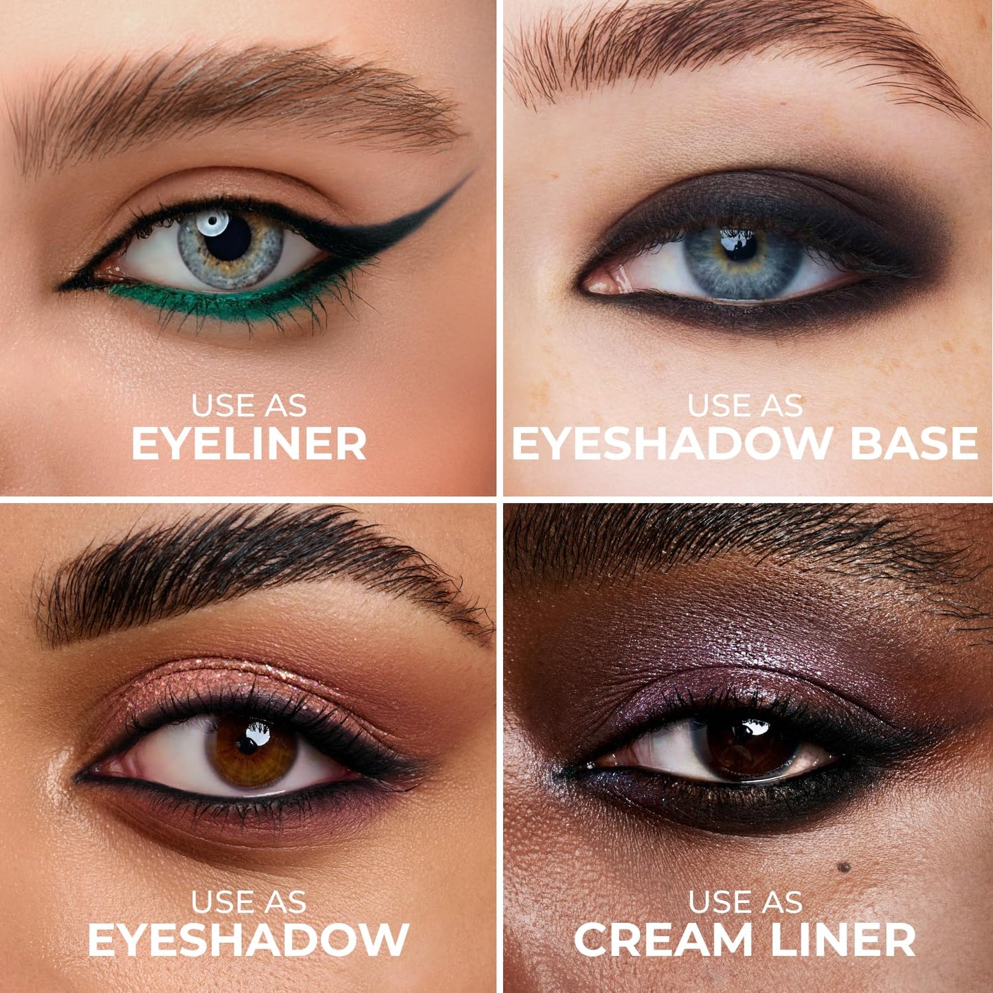 Lamel No Smudge Gel Eyeliner - Waterproof Deep Black Pencil | 10-Hour Wear, Vegan, Contact Lens Friendly