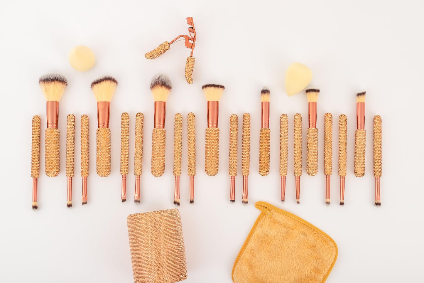 Glitz & Glam | Collection Brush Set (Champagne, 26 Pcs)