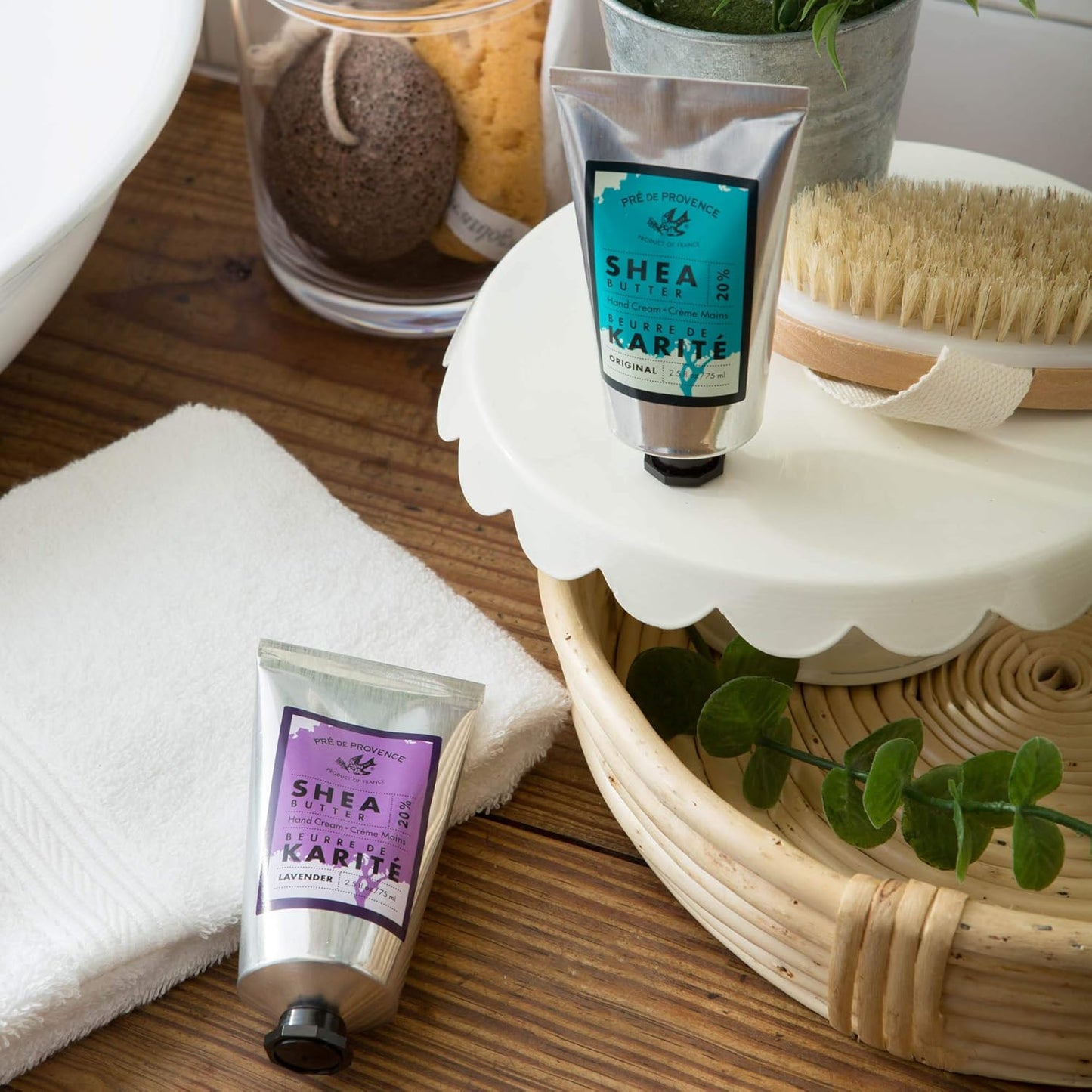 Pre de Provence Shea Butter Hand Cream - Lavender Moisturizing Collection | 75ML Nourishing Formula
