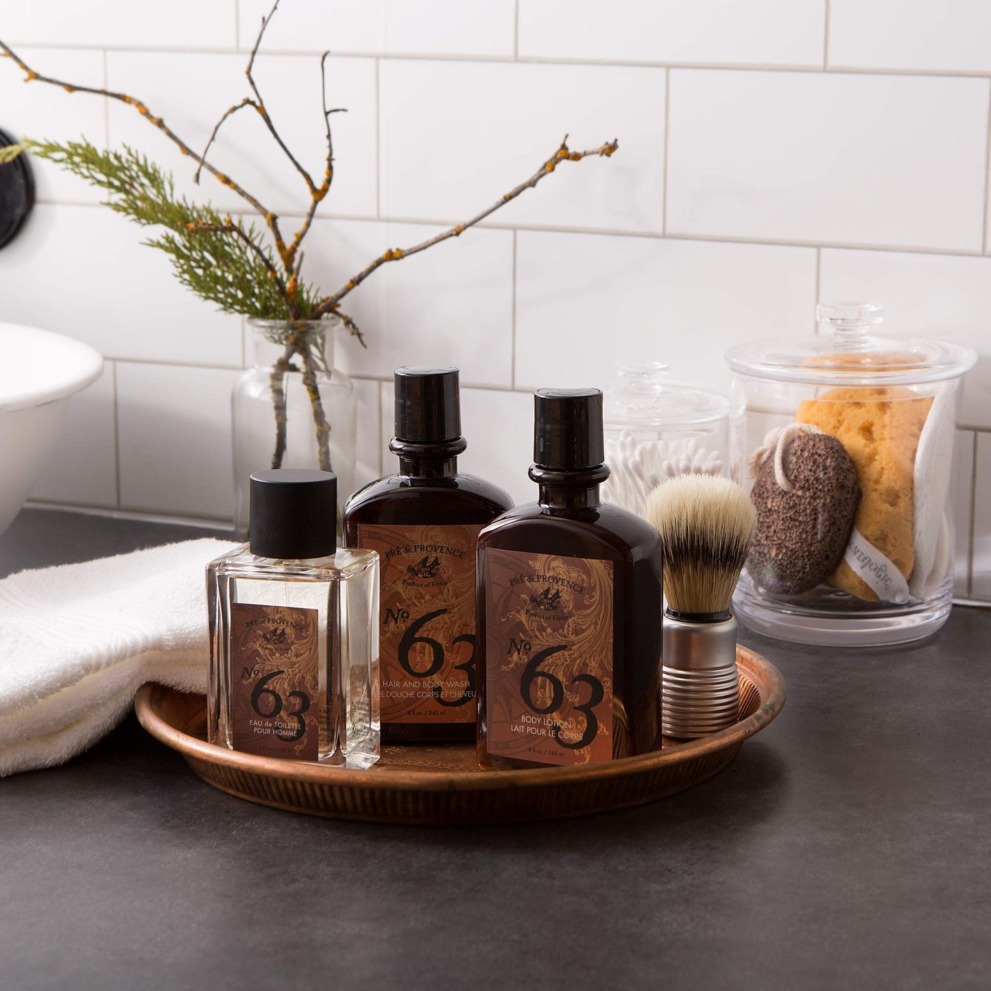 Pre de Provence No.63 Men's Collection, Shave Brush