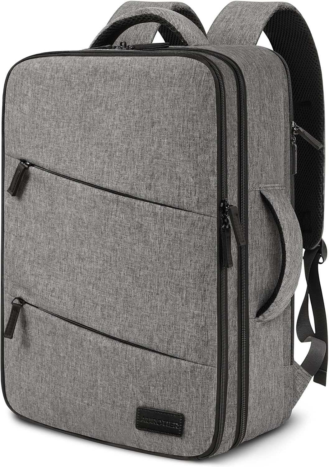 Barber Bag - Insulated Pocket Portable Backpack for Clippers & Supplies | Water-Resistant Black Hairstylist Case