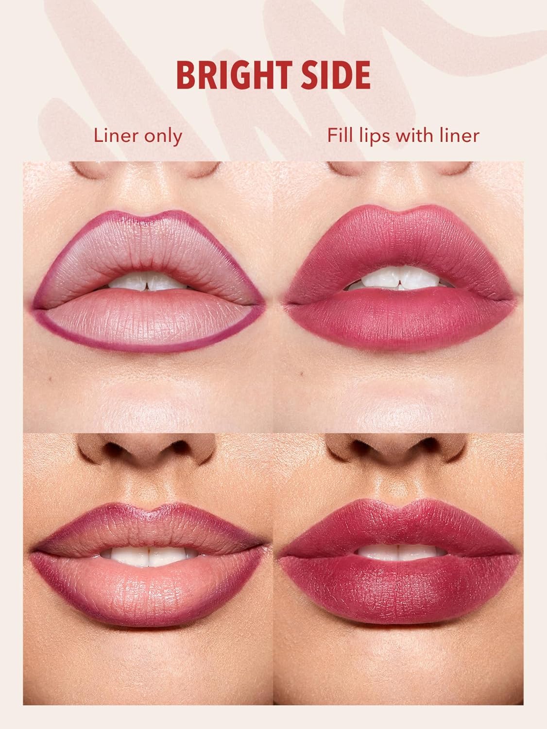Love Stained Lip Tint Marker - Matte Red Long-Lasting Lip Stain Pen for Bold Color | Highly Pigmented