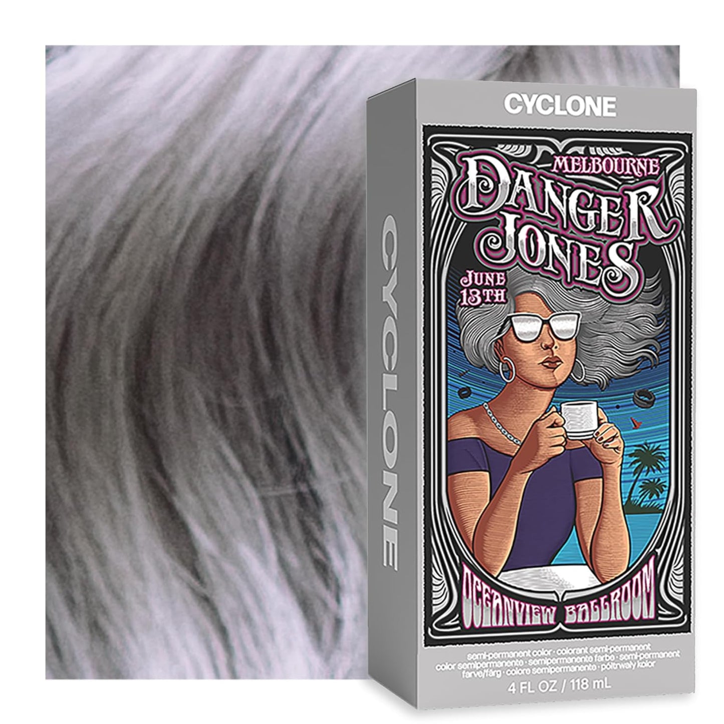 Semi-Permanent Hair Color - Cheap Date Light Pink | Vibrant, Long-Lasting Shade