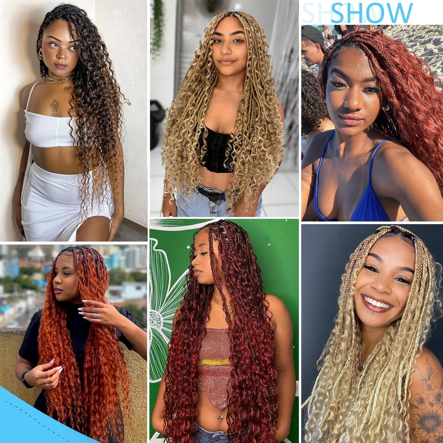 12 12 12 Inch #99J Burgundy Human Braiding Hair for Boho Braids 150g Deep Wave Bulk Human Hair Knotless Boho Braiding Red Deep Curly Virgin No Weft Extensions Bohemian Braids 3 Bundles/Pack Caramel