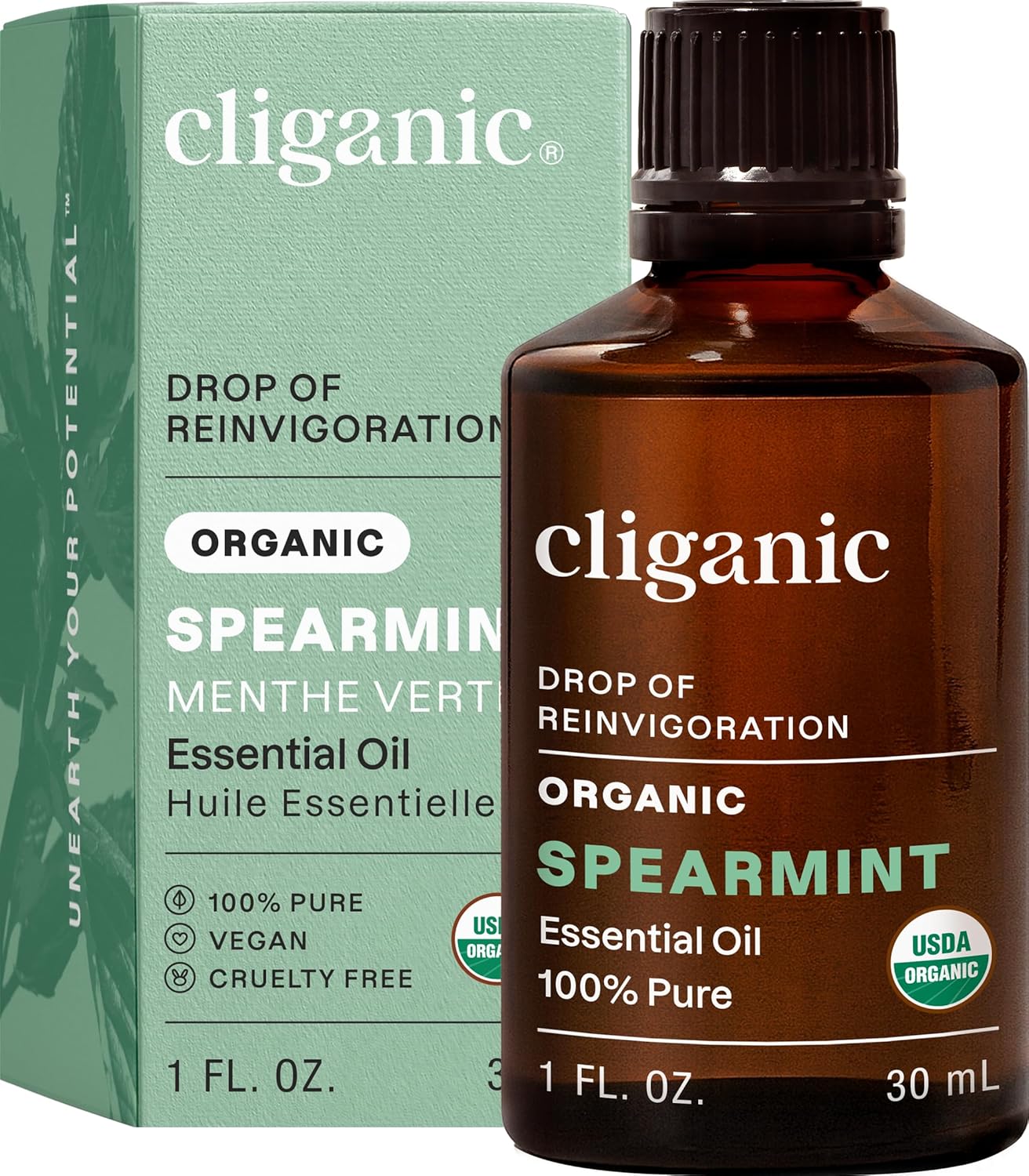 Cliganic Organic Lavender Essential Oil - 100% Pure Aromatherapy Oil | Non-GMO, 15ml