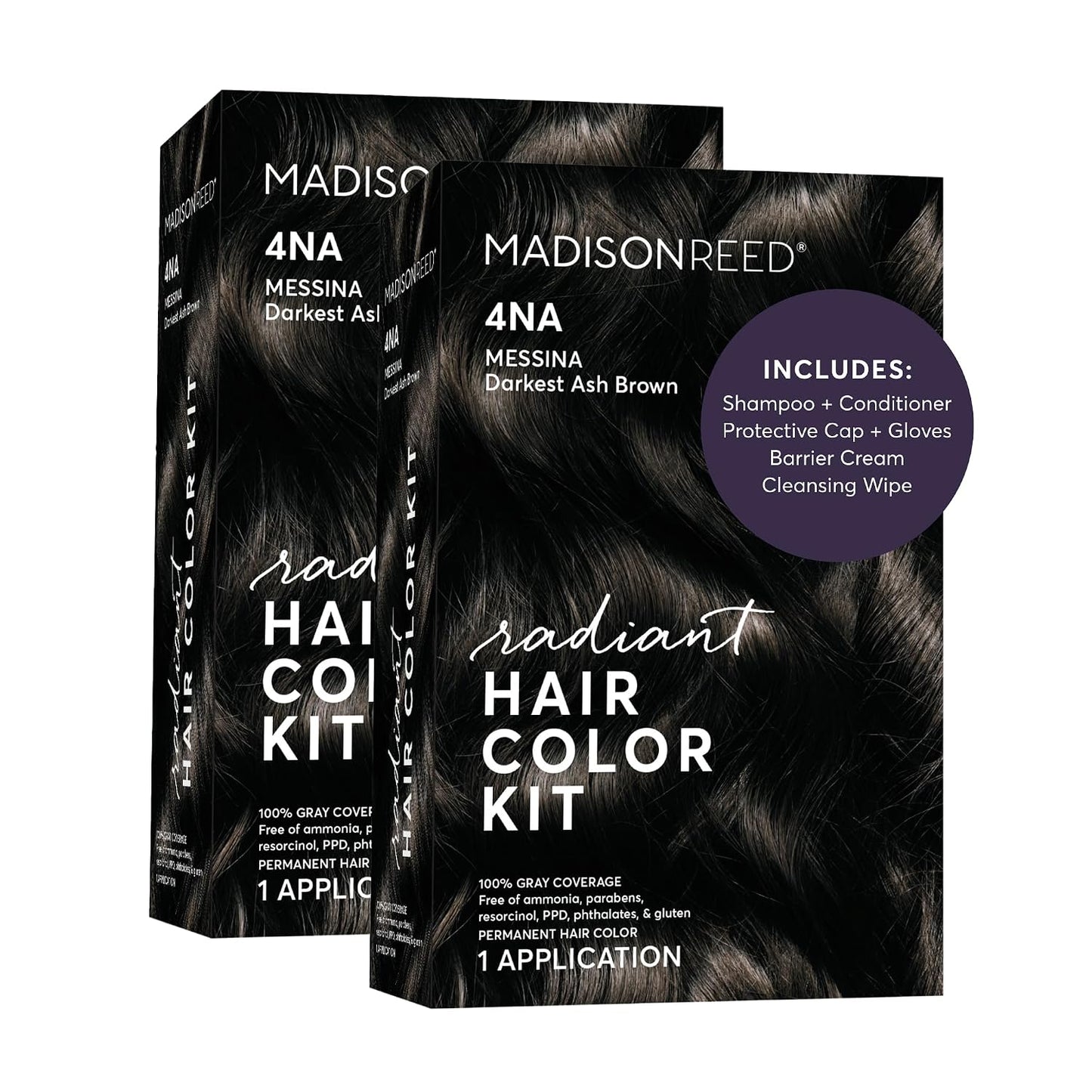 Madison Reed Radiant Hair Color Kit - 5RV Dark Garnet Red | Vivid Permanent Dye for Bold Color & Maximum Shine