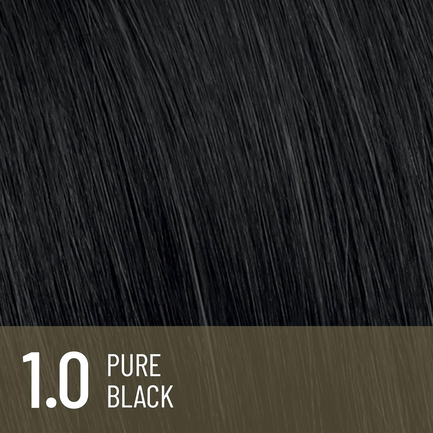 Plex Rebuilder Permanent Hair Color Cream - 1.0 Pure Black Dye Kit | Professional Salon Quality, Protects & Restructures