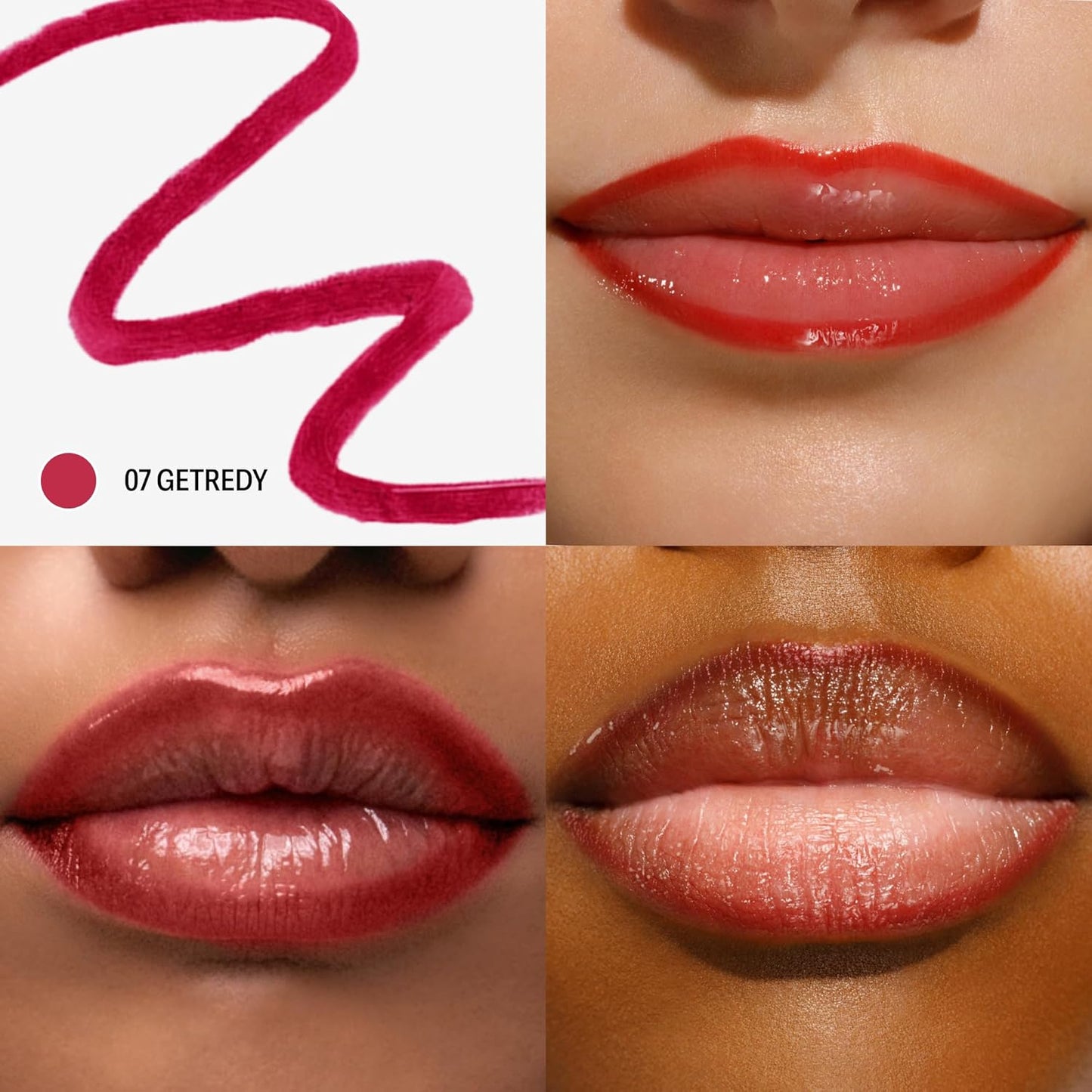 Stay-N Peel Off Lip Stain - Long Lasting Waterproof Lip Tint with Hyaluronic Acid & Vitamin E | Vegan, Transfer Proof Matte Finish