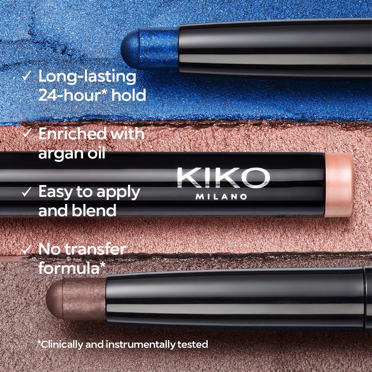 KIKO Milano Long Lasting Eyeshadow Stick - Creamy Formula for Extreme Hold | Versatile Shades